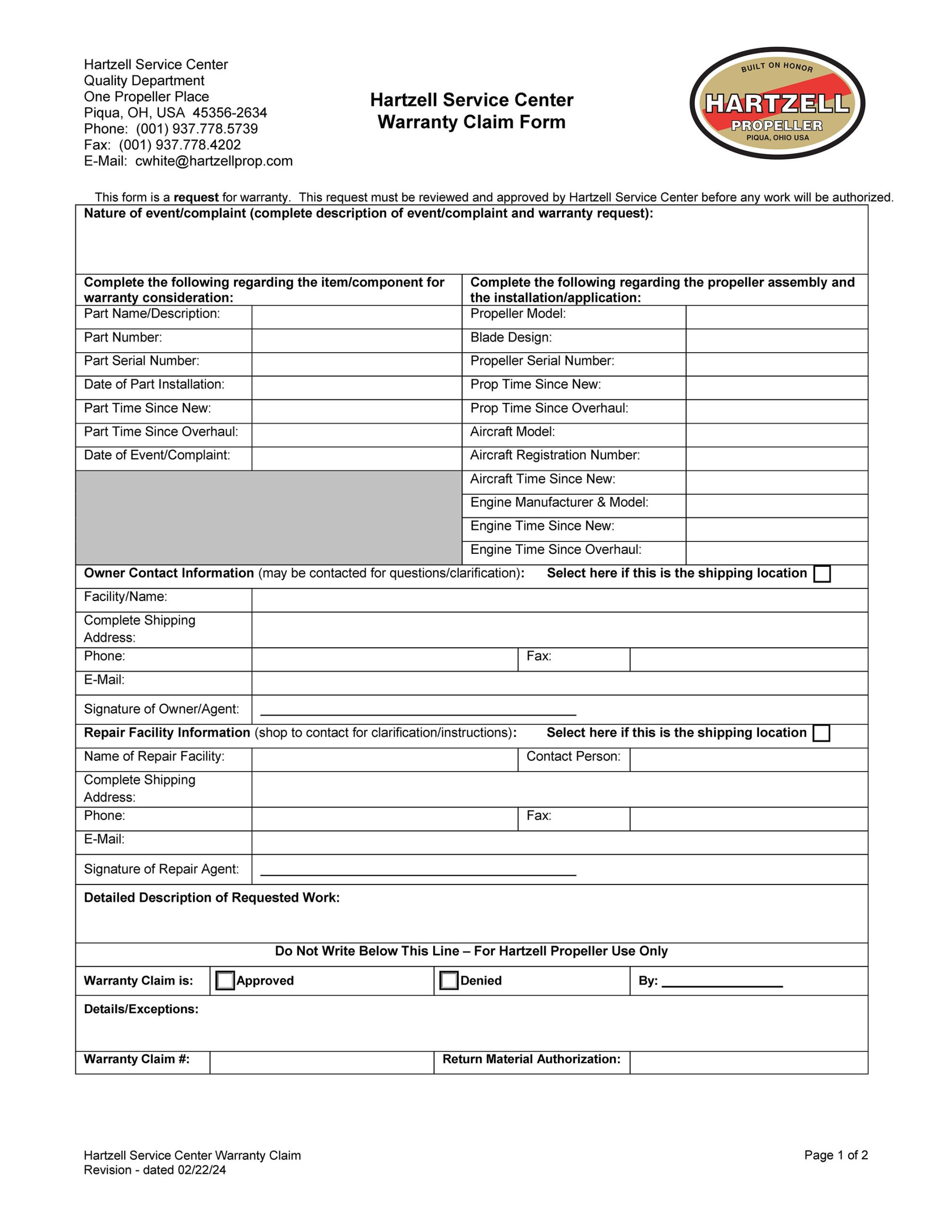 Scan of HSC Warranty Claim Form_Page_1